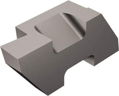 Sandvik Coromant - 3125TLG Grade H13A, 1/8" Cutting Width Carbide Grooving Insert - 0.15" Max Depth of Cut, Left Hand, 0.19mm Corner Radius, Uncoated - Industrial Tool & Supply