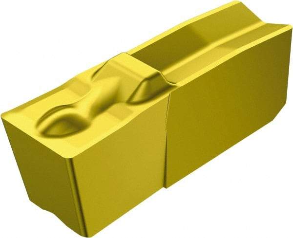 Sandvik Coromant - 09725N151.3 4G Grade 235, 2.46mm Cutting Width Carbide Grooving Insert - Neutral, 0.33mm Corner Radius, TiCN/TiN Finish - Industrial Tool & Supply