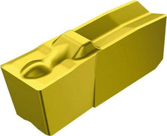 Sandvik Coromant - 09725N151.3 4G Grade 235, 2.46mm Cutting Width Carbide Grooving Insert - Neutral, 0.33mm Corner Radius, TiCN/TiN Finish - Industrial Tool & Supply