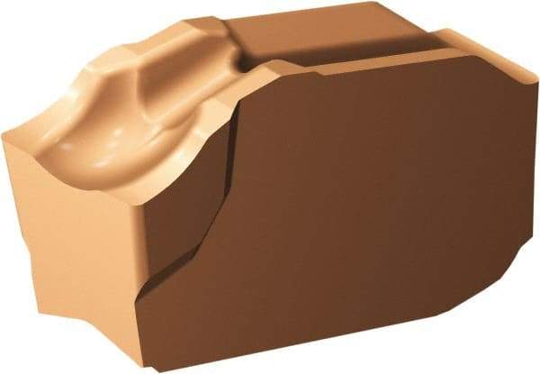 Sandvik Coromant - QDG CO 1145 Grade, 0.1181" Cutting Width, Carbide Cutoff Insert - 5° Right Hand Lead Angle, 0.0039" Cnr Rad, Oxide Coated - Industrial Tool & Supply