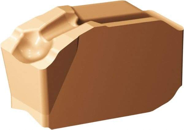 Sandvik Coromant - QDJ CL 1125 Grade, 0.1969" Cutting Width, Carbide Cutoff Insert - 0.0156" Cnr Rad, TiAlN Coated - Industrial Tool & Supply