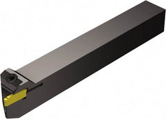 Sandvik Coromant - F123, Internal or External, Right Hand, 0.67" Max Depth of Cut, Indexable Grooving Tool Holder - N123F2-0250-0002-CM Insert Compatibility, 5/8" Shank Height, 5/8" Shank Width, 5" OAL - Industrial Tool & Supply