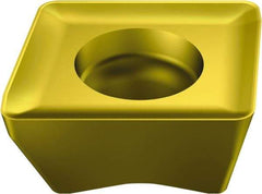 Sandvik Coromant - 690100531 SL Grade S40T Carbide Milling Insert - TiCN/Al2O3/TiN Finish, 5.2mm Thick, 10mm Inscribed Circle, 3.1mm Corner Radius - Industrial Tool & Supply