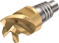 Sandvik Coromant - 316-SM Grade 1030 Carbide End Milling Tip Insert - TiAlN Finish, 4 Flutes, 16mm Cutting Diam, 10mm Depth of Cut, 18.7mm Extension, 0.0787" Cnr Rad, 50° Helix - Industrial Tool & Supply