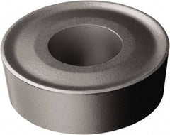 Sandvik Coromant - RCMX100300 RCMX Grade H13A Carbide Turning Insert - Uncoated, Round, 10mm Inscr Circle, 1/8" Thick - Industrial Tool & Supply
