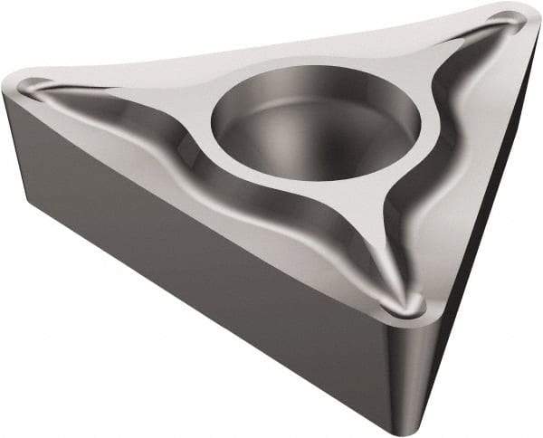 Sandvik Coromant - TCGT222 UM Grade 5015 Cermet Turning Insert - Uncoated, 60° Triangle, 1/4" Inscr Circle, 1/8" Thick, 1/32" Corner Radius - Industrial Tool & Supply