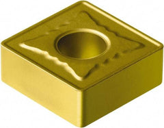 Sandvik Coromant - SNMG856 MR Grade 235 Carbide Turning Insert - TiCN/TiN Finish, 90° Square, 1" Inscr Circle, 5/16" Thick, 3/32" Corner Radius - Industrial Tool & Supply