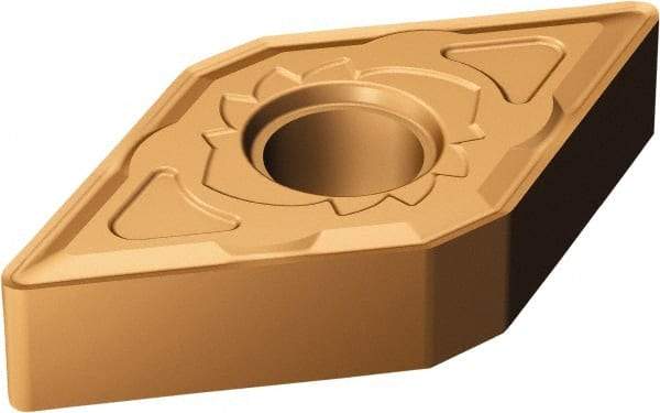 Sandvik Coromant - DNMG431 SM Grade 1115 Carbide Turning Insert - TiAlN/AlCr2O3 Finish, 55° Diamond, 1/2" Inscr Circle, 3/16" Thick, 1/64" Corner Radius - Industrial Tool & Supply