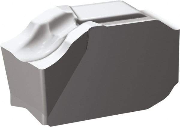 Sandvik Coromant - QDF CM H13A Grade, 0.0984" Cutting Width, Carbide Cutoff Insert - 0.0079" Cnr Rad - Industrial Tool & Supply