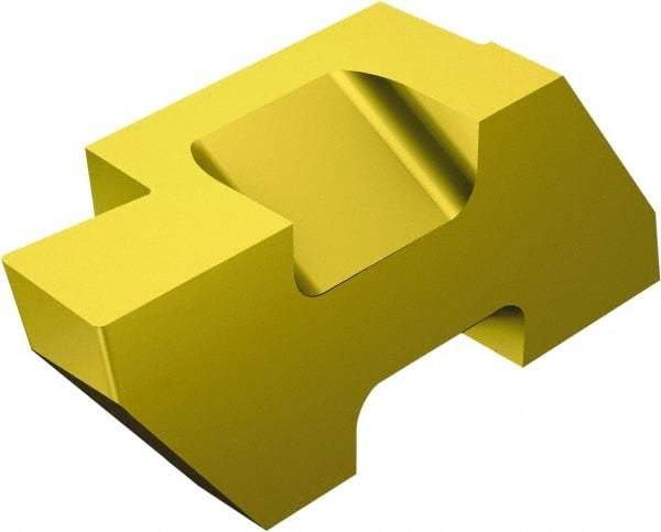 Sandvik Coromant - 2062TLG Grade 2135, 1/16" Cutting Width Carbide Grooving Insert - 0.11" Max Depth of Cut, Right Hand, 0.19mm Corner Radius, TiCN/Al2O3/TiN Finish - Industrial Tool & Supply