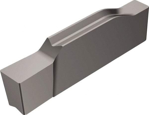 Sandvik Coromant - H1N123 S Grade 7015, 5mm Cutting Width Carbide Grooving Insert - Neutral, 0.4mm Corner Radius, Uncoated - Industrial Tool & Supply