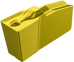 Sandvik Coromant - 30N151.2 4G Grade 235, 3.61mm Cutting Width Carbide Grooving Insert - Neutral, 0.32mm Corner Radius, TiCN/TiN Finish - Industrial Tool & Supply