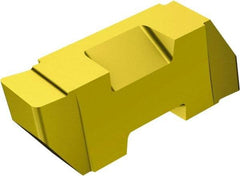 Sandvik Coromant - 2062TLGP Grade 2135, 1/16" Cutting Width Carbide Grooving Insert - 0.11" Max Depth of Cut, Right Hand, 0.19mm Corner Radius, TiCN/Al2O3/TiN Finish - Industrial Tool & Supply