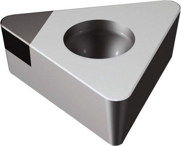 Sandvik Coromant - TCMW21.52 FP Grade CD10 Carbide Turning Insert - Uncoated, 60° Triangle, 1/4" Inscr Circle, 3/32" Thick, 1/32" Corner Radius - Industrial Tool & Supply