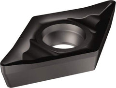 Sandvik Coromant - DCGX32.51 AL Grade 1105 Carbide Turning Insert - TiAlN Finish, 55° Diamond, 3/8" Inscr Circle, 5/32" Thick, 1/64" Corner Radius - Industrial Tool & Supply