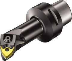 Sandvik Coromant - Left Hand Cut, Size C4, WNMG 332 Insert Compatiblity, Modular Turning & Profiling Cutting Unit Head - 13mm Ctr to Cutting Edge, 75mm Head Length, Through Coolant, Series T-Max P - Industrial Tool & Supply