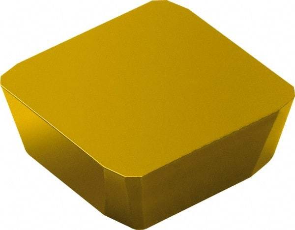 Sandvik Coromant - SMK42 Grade 235 Carbide Milling Insert - TiCN/TiN Finish, 3.18mm Thick, 12.7mm Inscribed Circle, 0.85mm Corner Radius - Industrial Tool & Supply