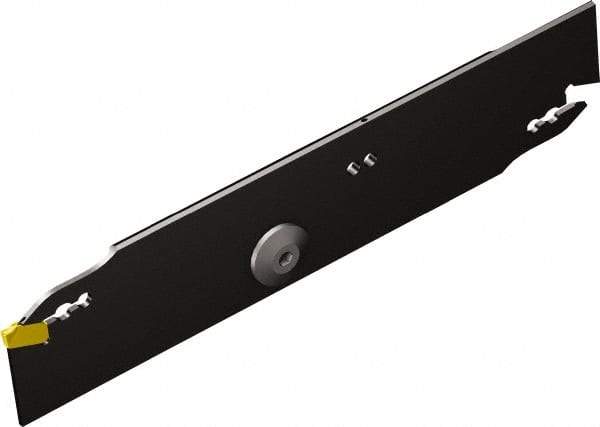 Sandvik Coromant - 26mm Max Depth of Cut, Right Hand Cut, Indexable Grooving Blade - E Seat Size, QD-N/R/L2..C..A Insert Style, Series Corocut QD - Industrial Tool & Supply