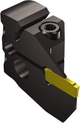 Sandvik Coromant - 570-xxR/L123..B Insert, 14mm Head Length, Modular Grooving Cutting Unit Head - Right Hand Cut, System Size 32, Through Coolant, Series CoroCut 1-2 - Industrial Tool & Supply