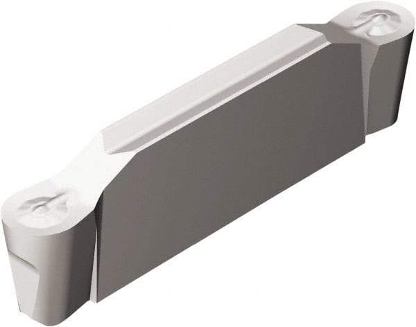 Sandvik Coromant - H2N123x2 RO 4.75mm Cutting Width Carbide Grooving Insert - 22.9mm Max Depth of Cut, Neutral, 2.38mm Corner Radius, Uncoated - Industrial Tool & Supply