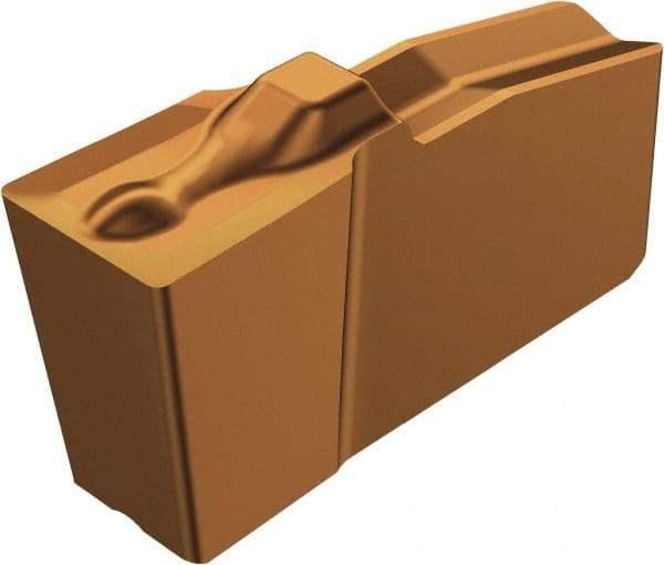 Sandvik Coromant - 60N151.2 4G Grade 1125, 1/4" Cutting Width Carbide Grooving Insert - Neutral, 0.57mm Corner Radius, TiAlN Finish - Industrial Tool & Supply