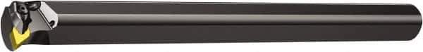 Sandvik Coromant - 1.2008" Min Bore Diam, 10" OAL, 3/4" Shank Diam, A..DDUNR/L Indexable Boring Bar - Wedge Holding Method - Industrial Tool & Supply