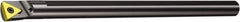 Sandvik Coromant - 1.2008" Min Bore Diam, 12" OAL, 1" Shank Diam, E..STFCR/L Indexable Boring Bar - Screw-On Holding Method - Industrial Tool & Supply