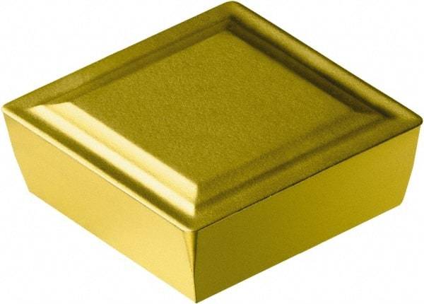 Sandvik Coromant - SPMR423 53 Grade 2025 Carbide Turning Insert - TiCN/Al2O3/TiN Finish, 90° Square, 1/2" Inscr Circle, 1/8" Thick, 3/64" Corner Radius - Industrial Tool & Supply