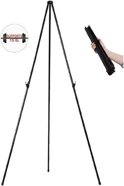 MasterVision - Folding Easel - 61-1/2" High - Industrial Tool & Supply