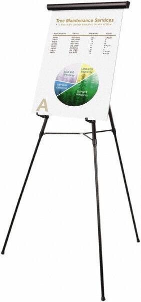 MasterVision - Folding Easel - 69" High - Industrial Tool & Supply