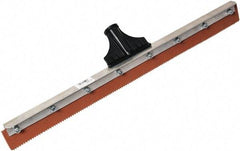 SEYMOUR-MIDWEST - 23-15/16" Rubber Blade Floor Squeegee - Threaded End, Single Edge, Aluminum Holder - Industrial Tool & Supply