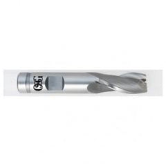 3/4 Dia. x 3-9/16 Overall Length 2-Flute Square End HSS-CO SE End Mill-Round Shank-Center Cutting-Uncoated - Industrial Tool & Supply