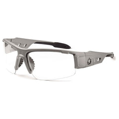 DAGR Clear Lens Matte Gray Safety Glasses - Industrial Tool & Supply