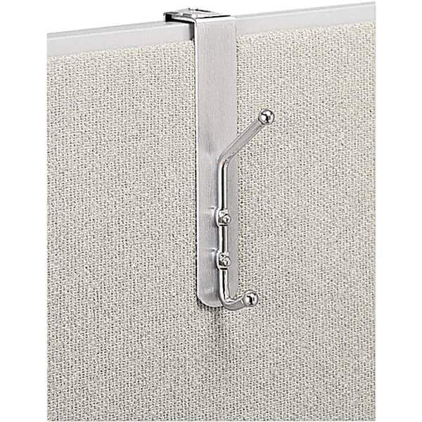 Safco - 1 Hooks, 1-1/2" Long x 4-1/4" Deep, Steel Over the Panel Hook - 8-1/2" High - Industrial Tool & Supply