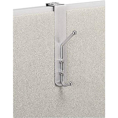 Safco - 1 Hooks, 1-1/2" Long x 4-1/4" Deep, Steel Over the Panel Hook - 8-1/2" High - Industrial Tool & Supply