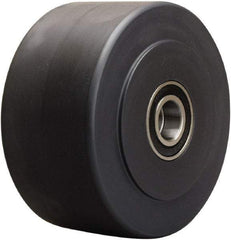 Hamilton - 6 Inch Diameter x 3 Inch Wide, Nylon Caster Wheel - 5,400 Lb. Capacity, 3-1/4 Inch Hub Length, 1-1/4 Inch Axle Diameter, Precision Ball Bearing - Industrial Tool & Supply