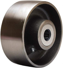 Hamilton - 6 Inch Diameter x 2-1/2 Inch Wide, Forged Steel Caster Wheel - 4,500 Lb. Capacity, 3-1/4 Inch Hub Length, 1-15/16 Inch Axle Diameter, Plain Bore Bearing - Industrial Tool & Supply