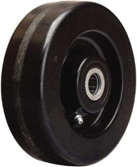 Hamilton - 6 Inch Diameter x 2 Inch Wide, Phenolic Caster Wheel - 1,200 Lb. Capacity, 2-3/16 Inch Hub Length, 1 Inch Axle Diameter, Straight Roller Bearing - Industrial Tool & Supply