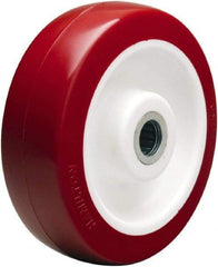 Hamilton - 6 Inch Diameter x 2 Inch Wide, Polyurethane on Polypropylene Caster Wheel - 1,100 Lb. Capacity, 2-3/16 Inch Hub Length, 3/4 Inch Axle Diameter, Straight Roller Bearing - Industrial Tool & Supply