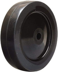 Hamilton - 5 Inch Diameter x 1-1/4 Inch Wide, Soft Rubber Caster Wheel - 190 Lb. Capacity, 1-1/2 Inch Hub Length, 1/2 Inch Axle Diameter, Self-Lube Bearing - Industrial Tool & Supply