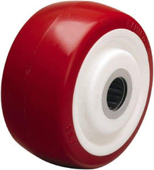 Hamilton - 4 Inch Diameter x 2 Inch Wide, Polyurethane on Polypropylene Caster Wheel - 500 Lb. Capacity, 2-3/16 Inch Hub Length, 5/8 Inch Axle Diameter, Straight Roller Bearing - Industrial Tool & Supply