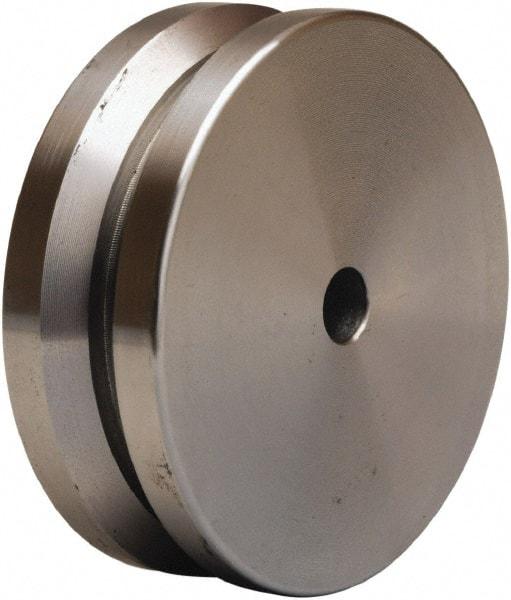 Hamilton - 4 Inch Diameter x 1-3/8 Inch Wide, Stainless Steel Caster Wheel - 550 Lb. Capacity, 1-3/8 Inch Hub Length, 1/2 Inch Axle Diameter, Plain Bore Bearing - Industrial Tool & Supply