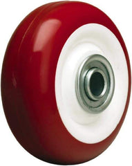 Hamilton - 3-1/2 Inch Diameter x 1-3/8 Inch Wide, Polyurethane on Polypropylene Caster Wheel - 350 Lb. Capacity, 1-5/8 Inch Hub Length, 1/2 Inch Axle Diameter, Ball Bearing - Industrial Tool & Supply