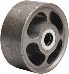 Hamilton - 3 Inch Diameter x 1-1/4 Inch Wide, Sintered Iron Caster Wheel - 250 Lb. Capacity, 1-9/16 Inch Hub Length, 3/8 Inch Axle Diameter, Straight Roller Bearing - Industrial Tool & Supply