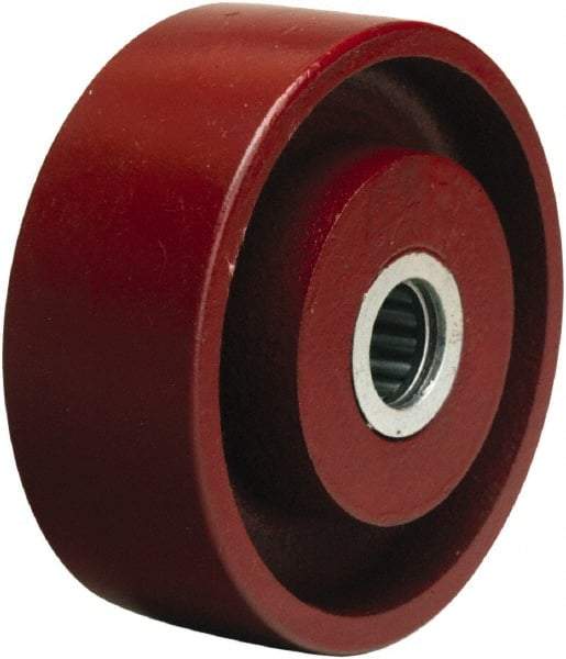 Hamilton - 2-3/4 Inch Diameter x 1-1/2 Inch Wide, Cast Iron Caster Wheel - 250 Lb. Capacity, 1-5/8 Inch Hub Length, 3/4 Inch Axle Diameter, Straight Roller Bearing - Industrial Tool & Supply