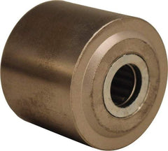 Hamilton - 2-1/2 Inch Diameter x 2 Inch Wide, Sintered Iron Caster Wheel - 275 Lb. Capacity, 2-1/4 Inch Hub Length, 5/8 Inch Axle Diameter, Straight Roller Bearing - Industrial Tool & Supply