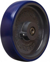 Hamilton - 12 Inch Diameter x 3 Inch Wide, Polyurethane on Cast Iron Caster Wheel - 3,800 Lb. Capacity, 3-1/2 Inch Hub Length, 3/4 Inch Axle Diameter, Sealed Precision Ball Bearing - Industrial Tool & Supply