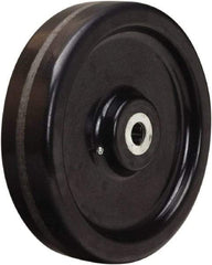 Hamilton - 12 Inch Diameter x 3 Inch Wide, Phenolic Caster Wheel - 3,500 Lb. Capacity, 3-1/4 Inch Hub Length, 1 Inch Axle Diameter, Straight Roller Bearing - Industrial Tool & Supply