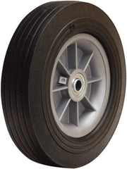 Hamilton - 10 Inch Diameter x 2-3/4 Inch Wide, Rubber on Polypropylene Caster Wheel - 500 Lb. Capacity, 2-1/4 Inch Hub Length, 5/8 Inch Axle Diameter, Ball Bearing - Industrial Tool & Supply