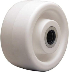 Hamilton - 4 Inch Diameter x 2 Inch Wide, Polyolefin Caster Wheel - 550 Lb. Capacity, 2-3/16 Inch Hub Length, 1/2 Inch Axle Diameter, Straight Roller Bearing - Industrial Tool & Supply